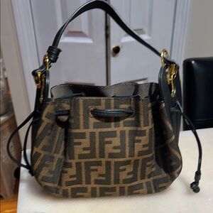 Mini Bag in Brown and Black